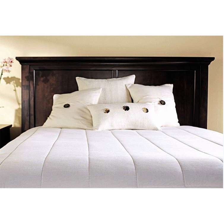 Sunbeam Quilted Heated Mattress Pad Wayfair Canada